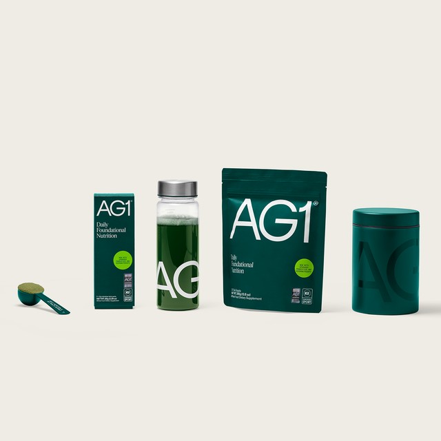 AG1 homepage