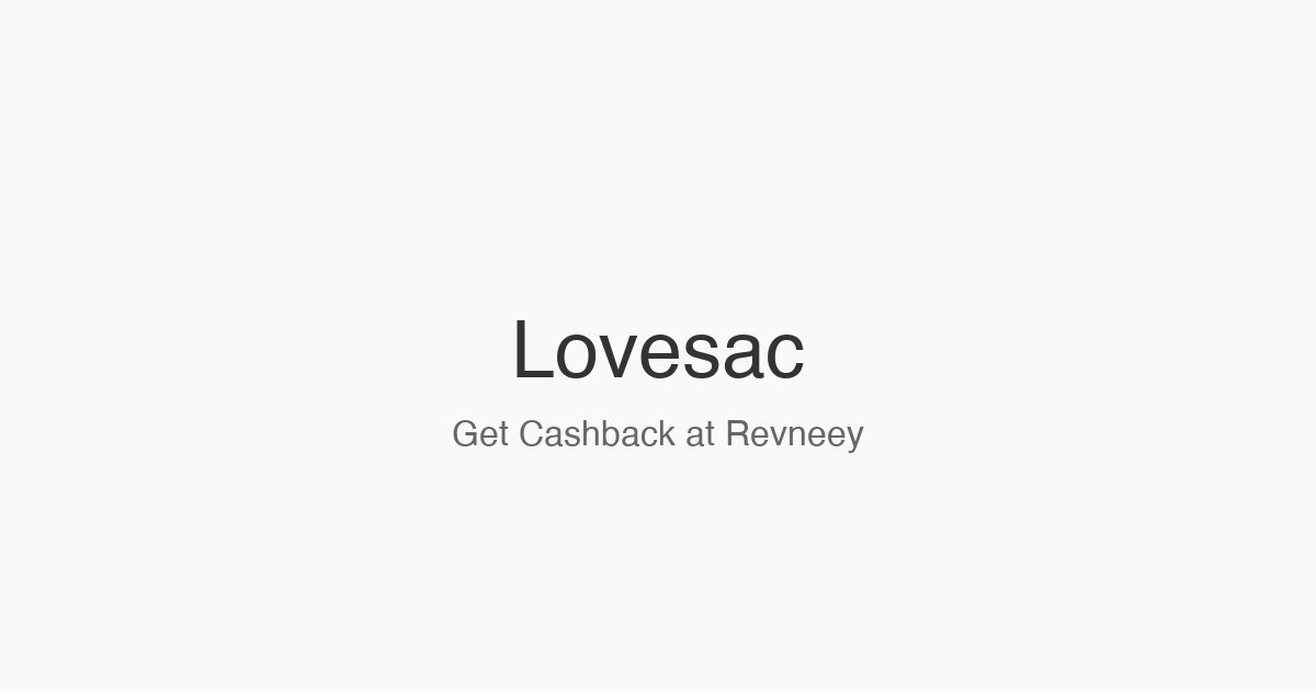 Lovesac homepage