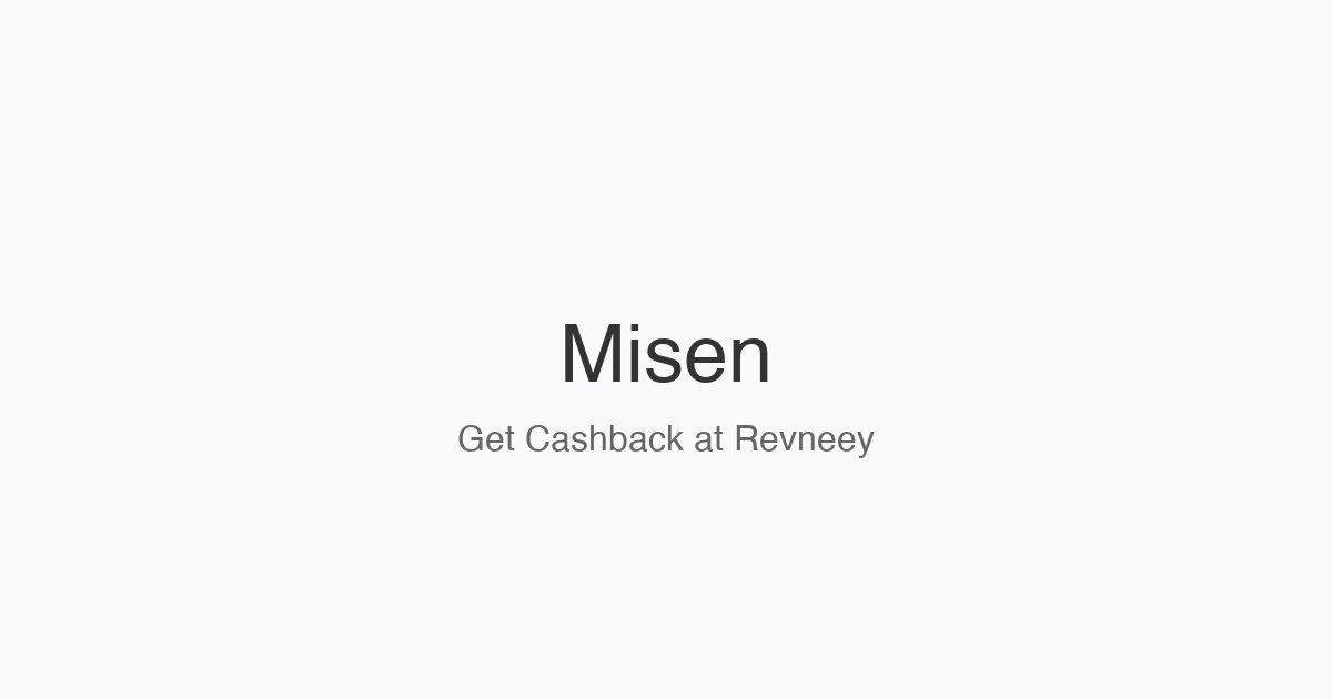 Misen homepage